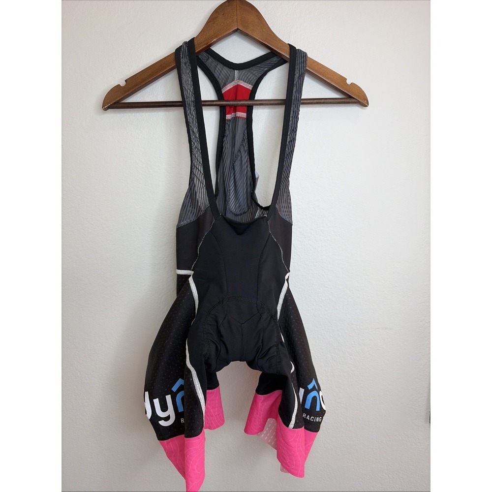 Castelli Cycling Bib Shorts Mens Medium Black Padded Chamois Nylon Blend